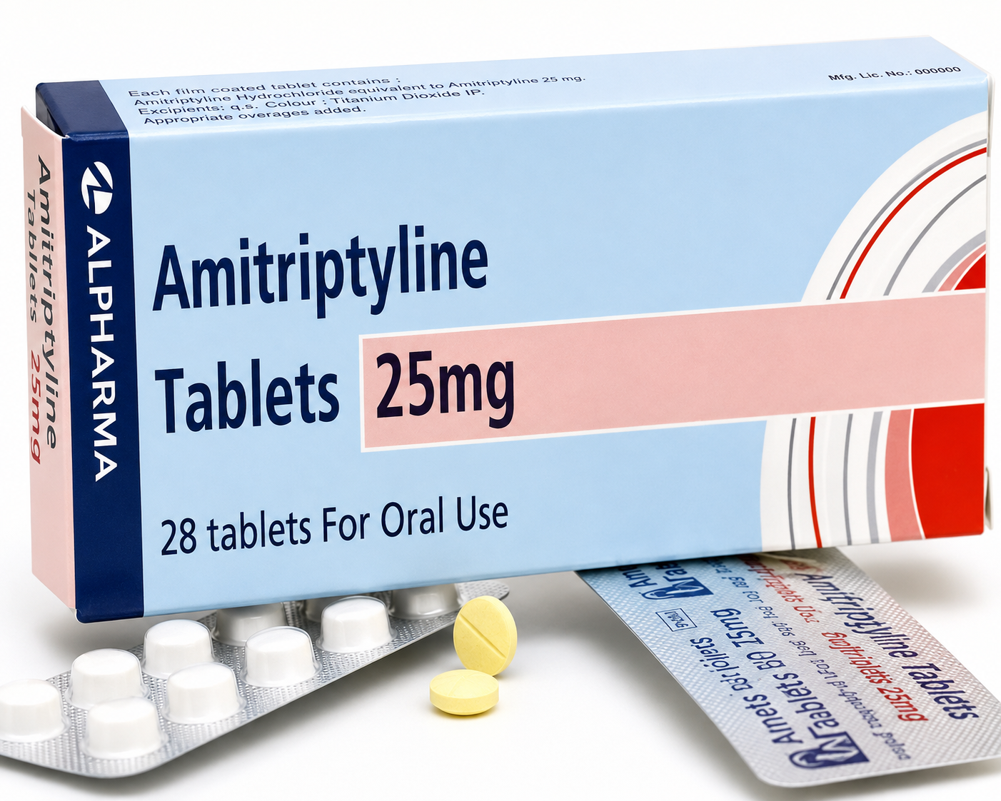 Amitriptyline for pain