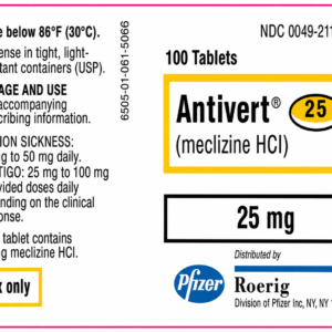Antivert 25mg