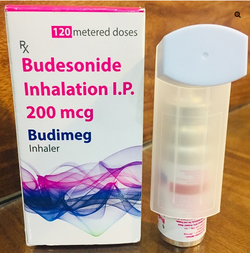 Budesonide inhalers