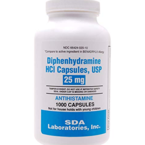 Diphenhydramine 25mg