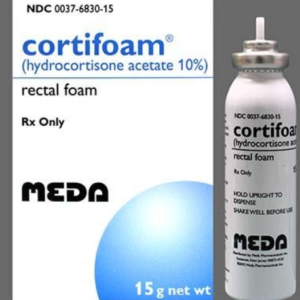 Hydrocortisone rectal foam