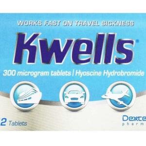 Hyoscine (Kwells and Joy-Rides)