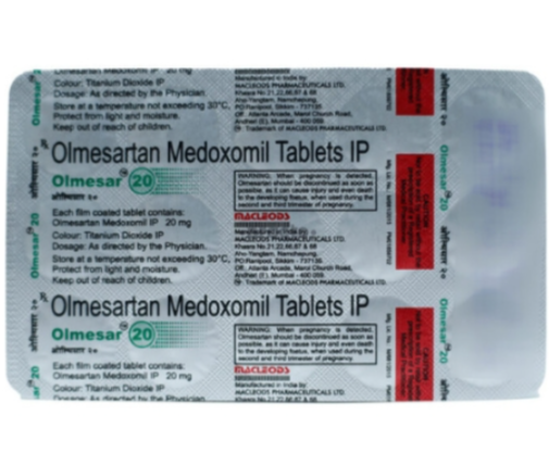 Olmesartan 20mg
