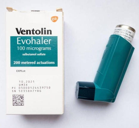 Salbutamol inhaler 100mcg